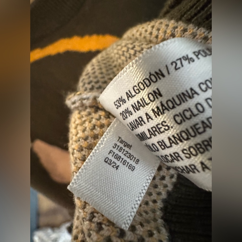 Target Multicolor Abstract Crew Neck Sweater - Picture 6 of 6